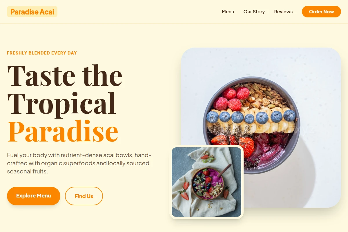 Paradise Acai Bowl