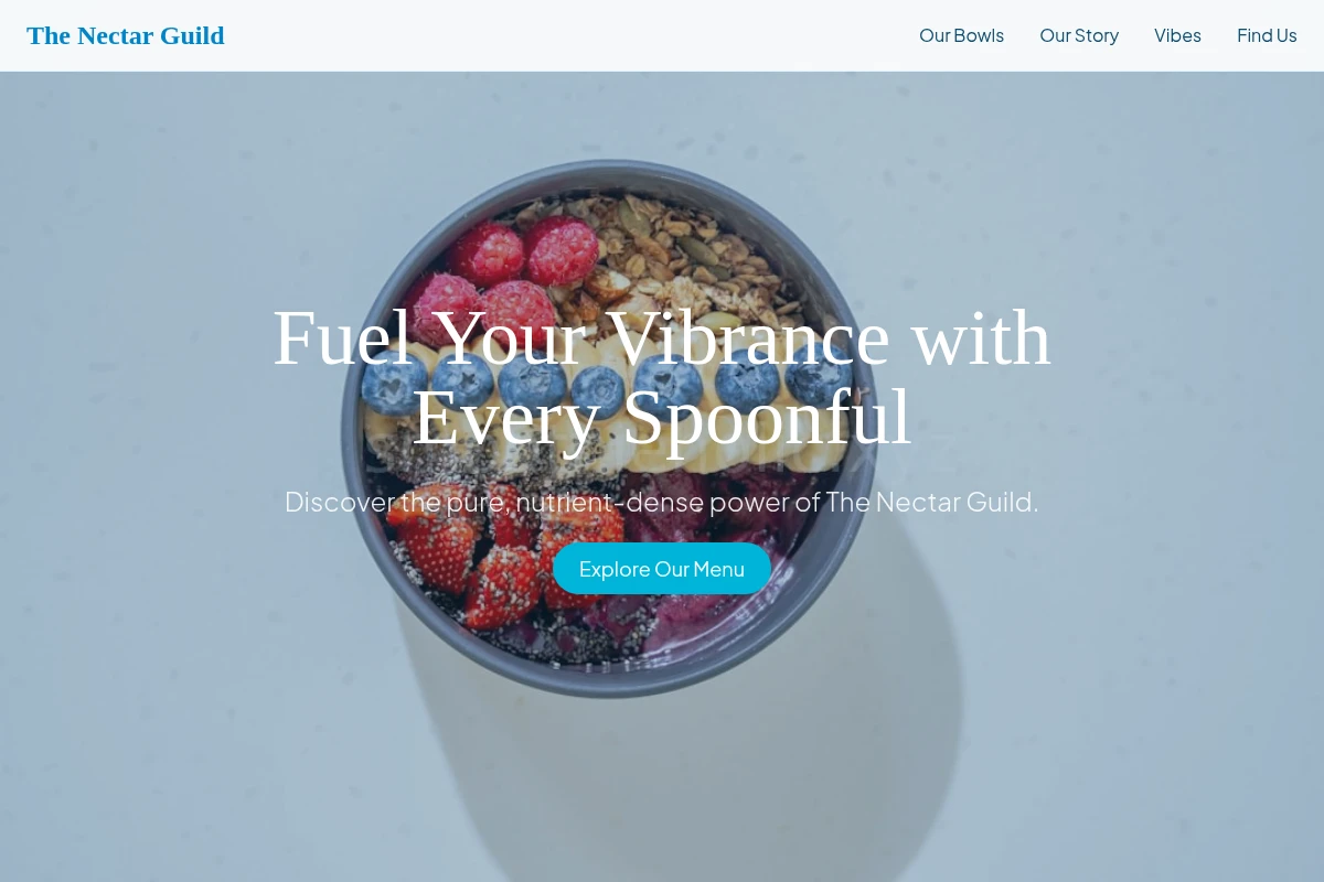 Liquid Acai Bowl