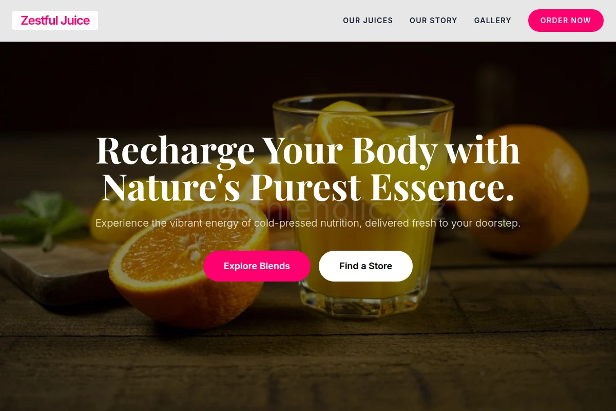Zestful Juice